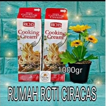 

RICHS COOKING CREAM 1000GR WHIPPING CREAM RICH'S 1 LITER MASAK