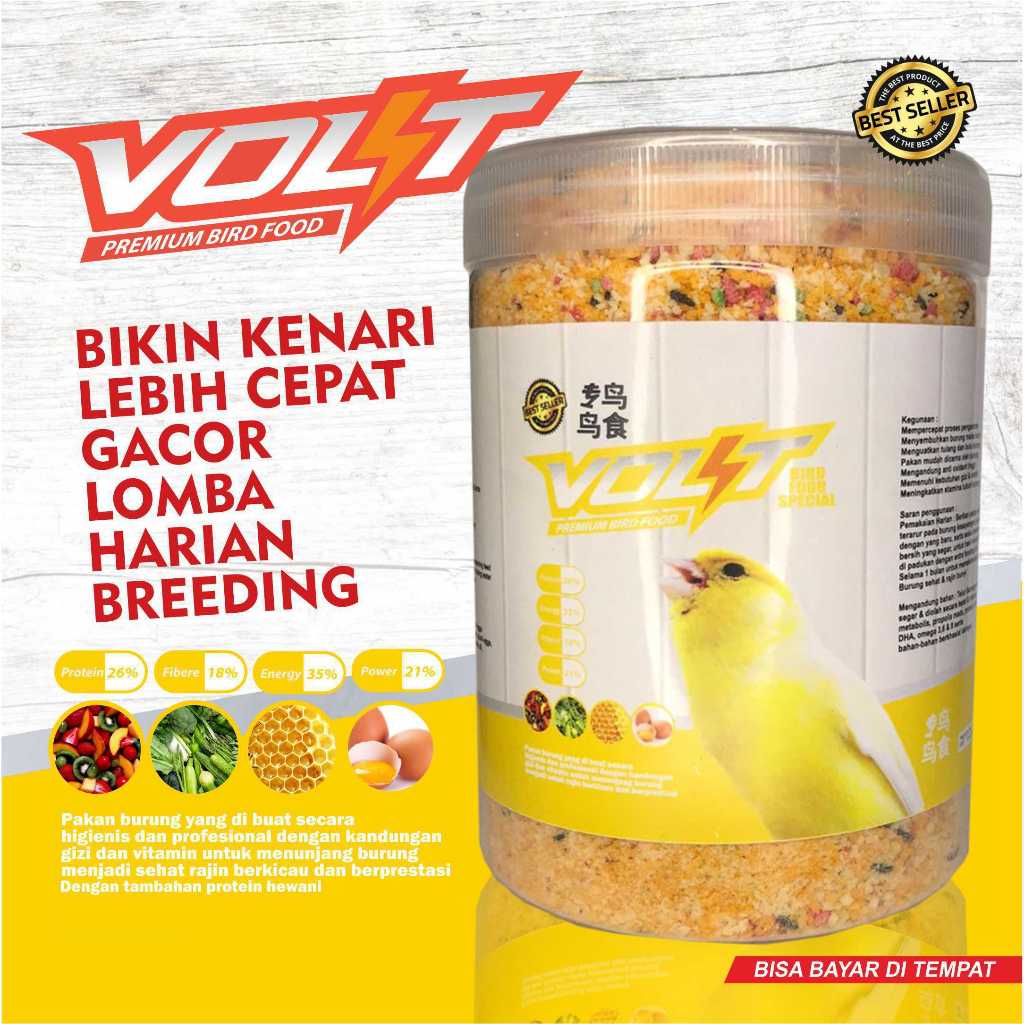 PAKAN KENARI CEDE EGG FOOD FRUITY BIKIN CEPAT GACOR KENARI