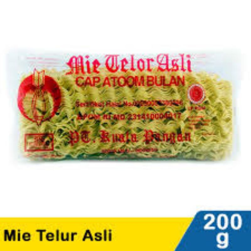 

mie telor cap atoom bulan