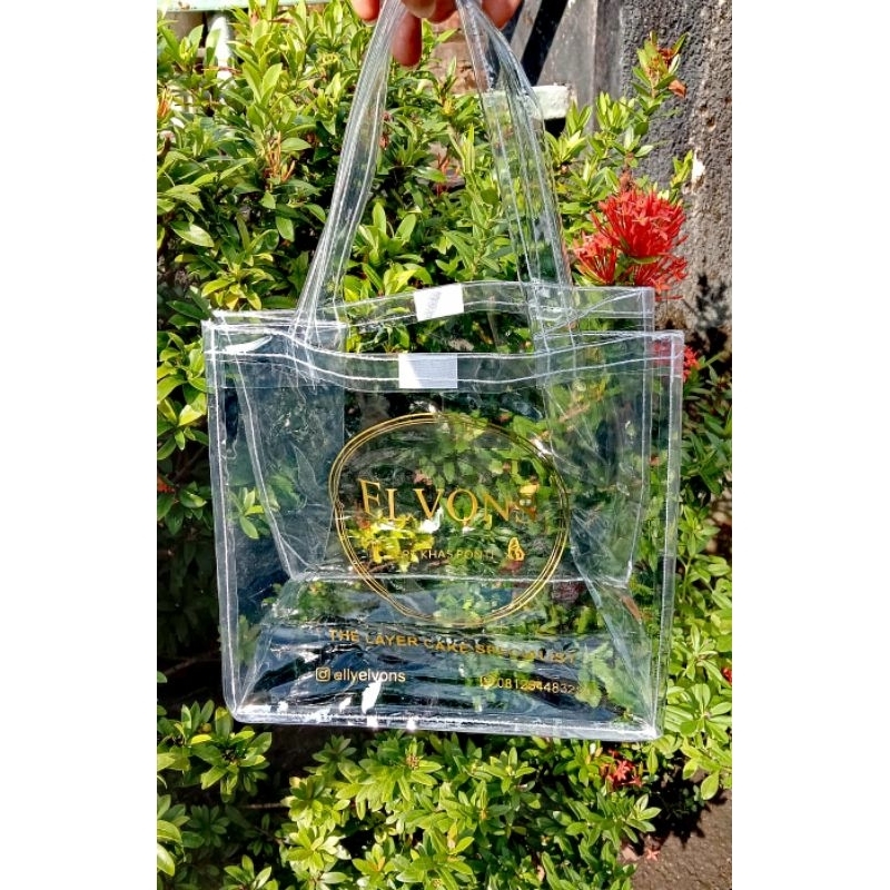 

Tas Mika Transparan MurahUkuran P30 L20 T20 polos (CUSTOM)