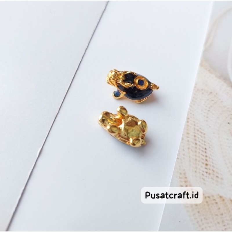 Eternal Dragon Turtle Pendant bisa berubah warna | Mood Temperature Color Change Turtle Pendant  DIY