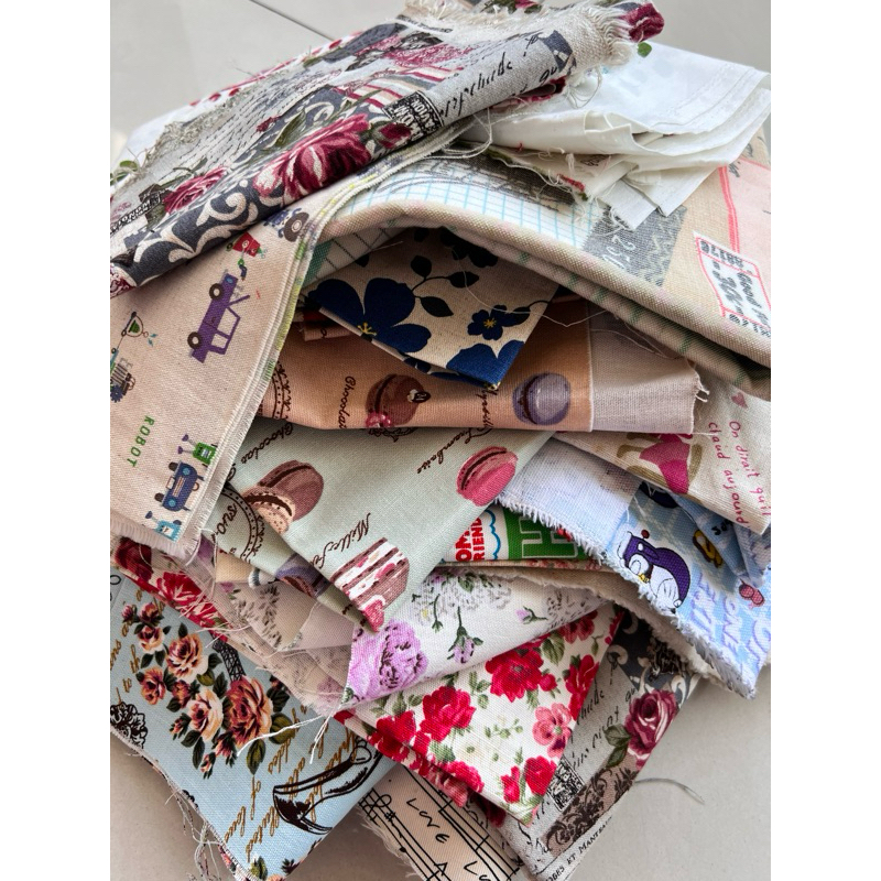 Sale Preloved Kain Linen Tas dompet