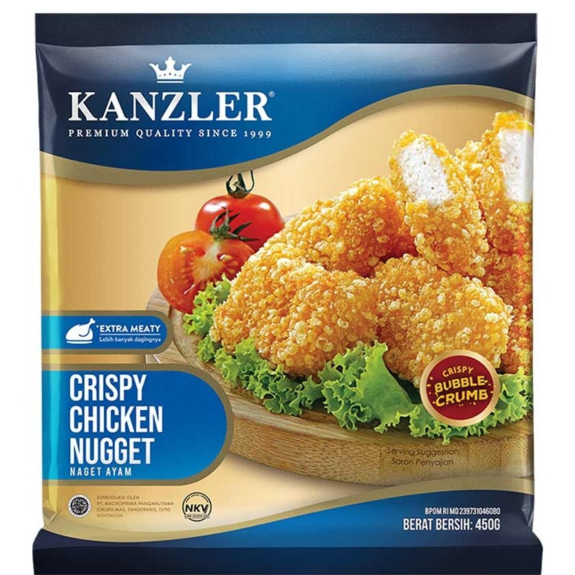 

KANZLER CRISPY CHICKEN NUGGET 450gr