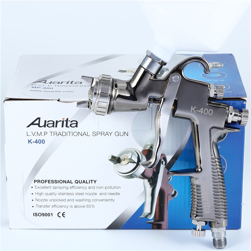 Auarita K400 LVMP car spray gun for paint Professional Spray Gun 1.4mm Gravity Feed Air Paint Spray 