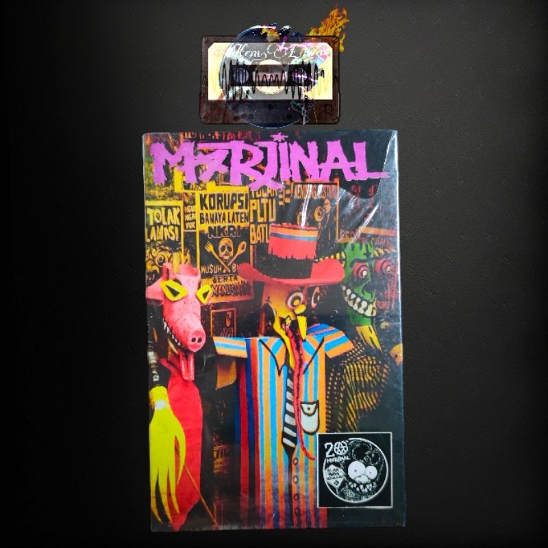 Dijual Kaset Pita: MARJINAL 20TH ALAM RAYA SEKOLAHKU