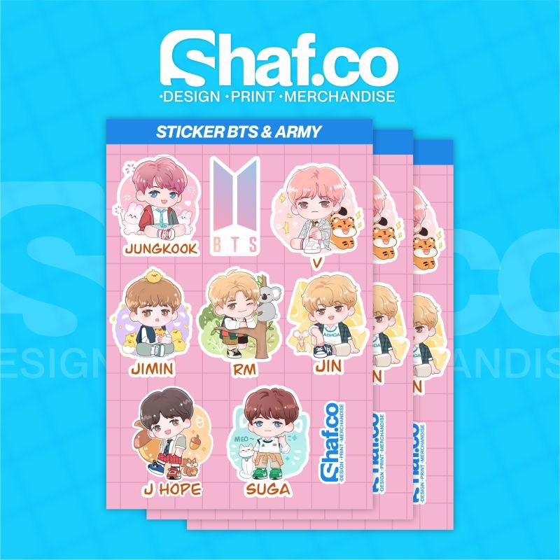 

STICKER PACK BTS/ARMY LUCU VIRAL