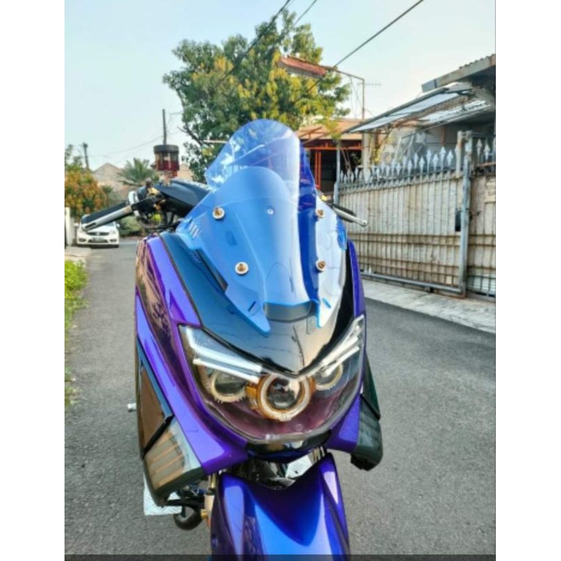 WINDSHIELD NMAX OLD VISOR NMAX OLD TDR MINI V3 SIRIP TEBAL 3 MILI