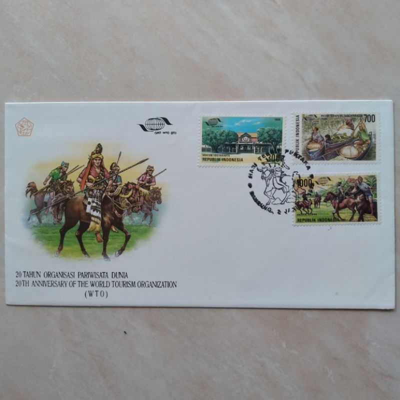 

Koleksi Filateli Sampul SHP Seri 20 Th Pariwisata Dunia 1995 - YN1267