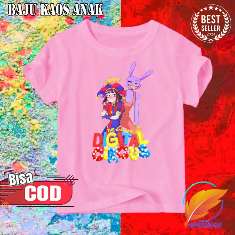 KAOS ANAK POMNI & JAX DIGITAL CIRCUS