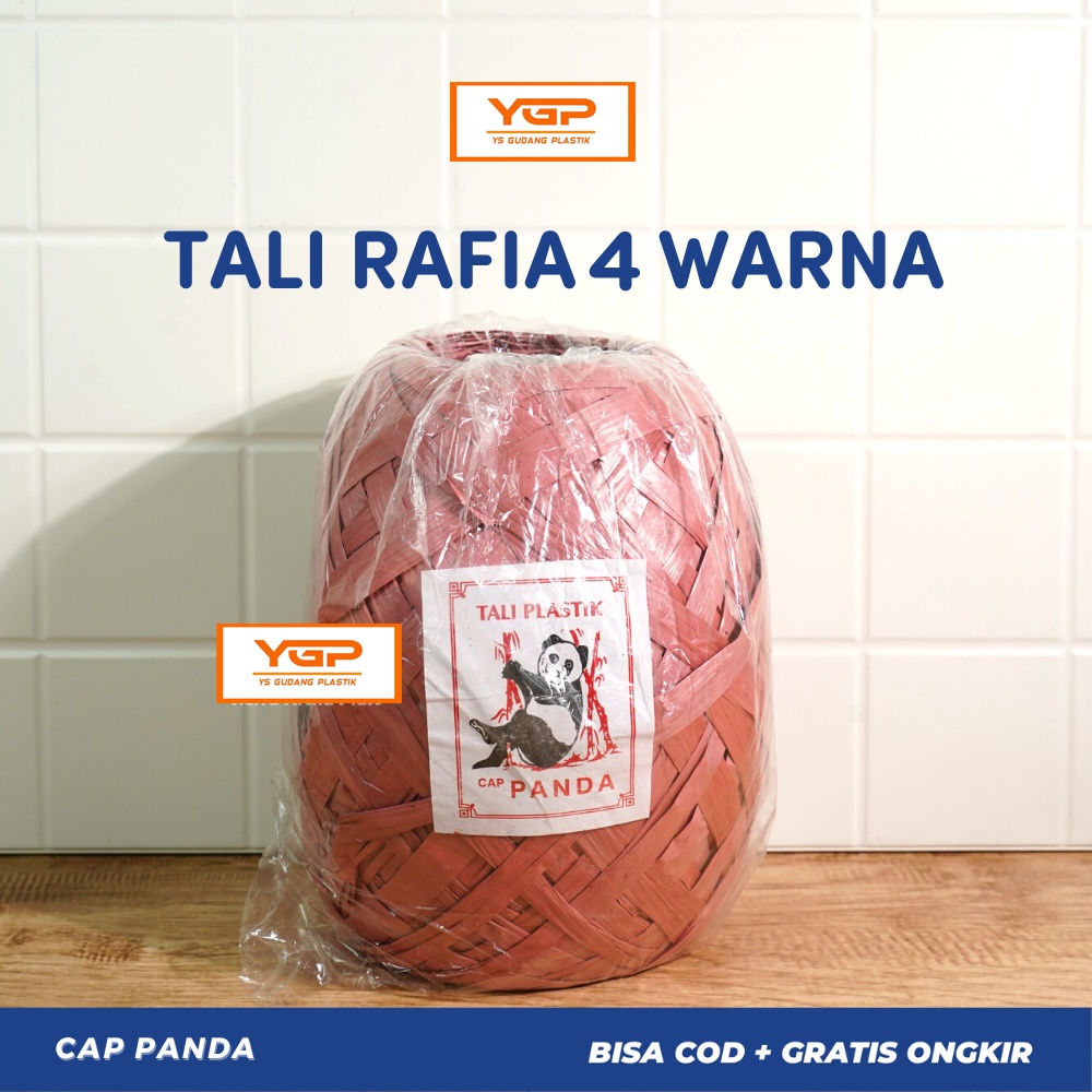 

Tali Rafia (700Gr) | Tali Rafia Warna | Tali Rafia Hitam | Tali Plastik | Rafia | Tali Rumput jepang | Tali Rafia Murah