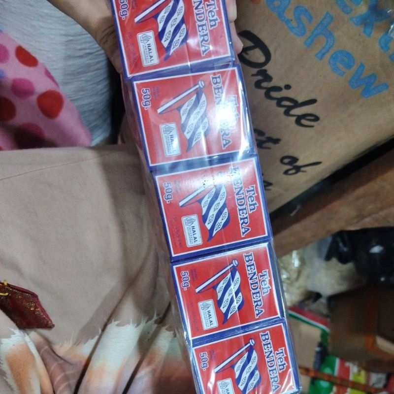 

teh bendera bubuk isi10pcs