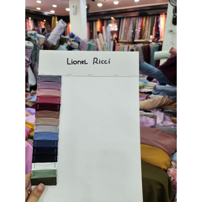 LIONEL RICCI/BAHAN KAIN LIONEL RICCI