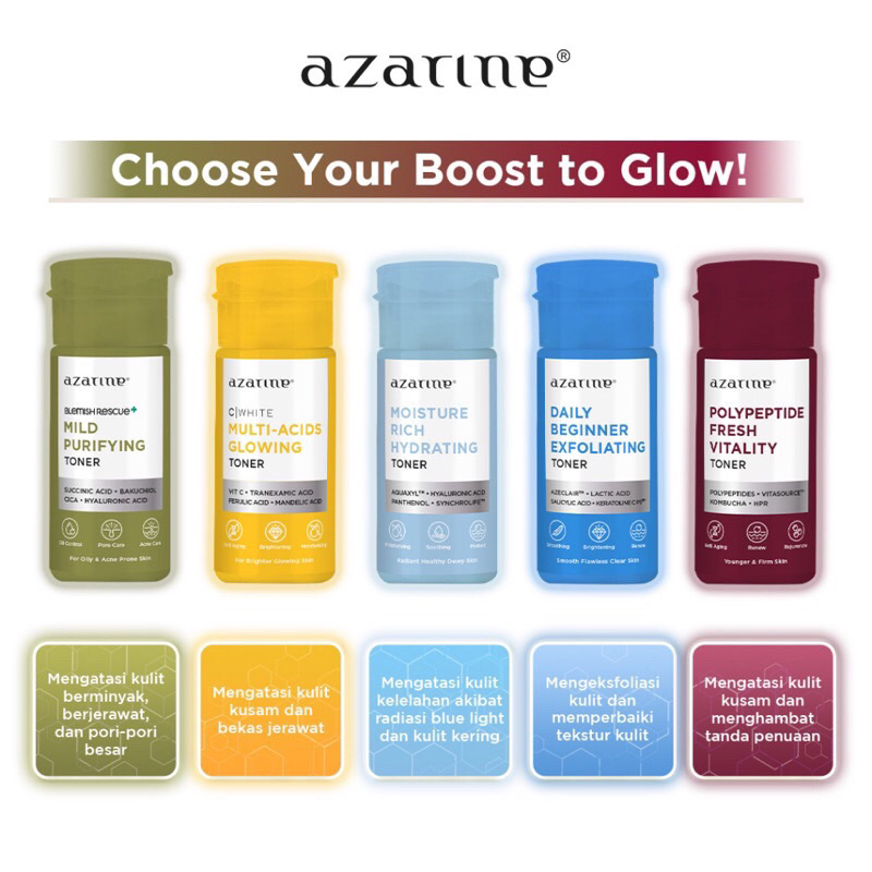 Azarine Toner Series