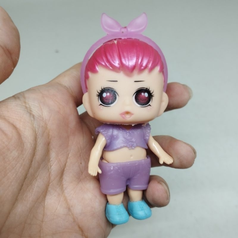 Figure Anak Baju Ungu C