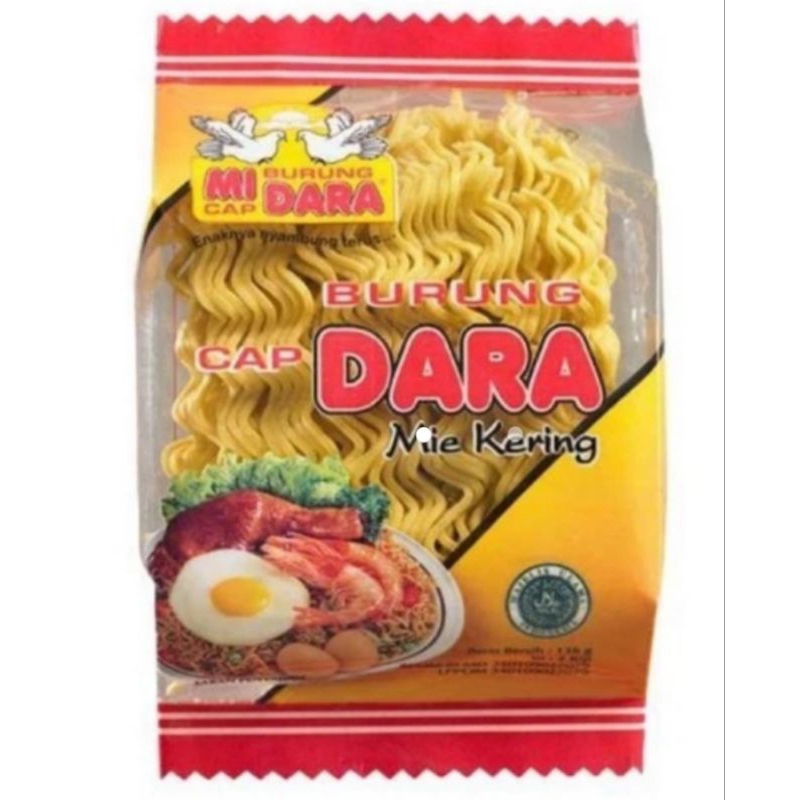 

Mie burung dara Mie kering 136gr