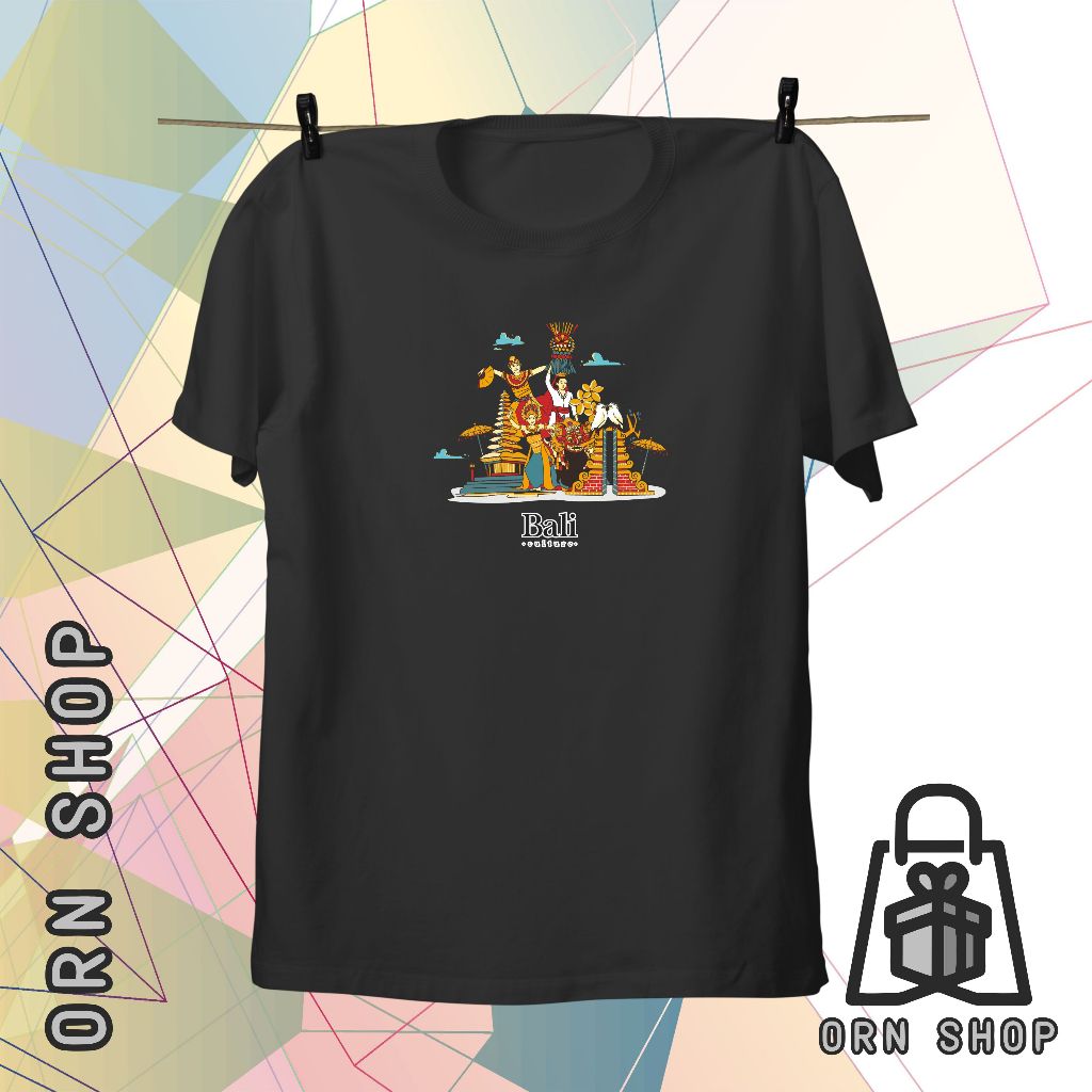 Kaos Distro Cotton Combed 30's Bali Barong Leak /T-shirt/ Kaos Clothing/ Pakaian