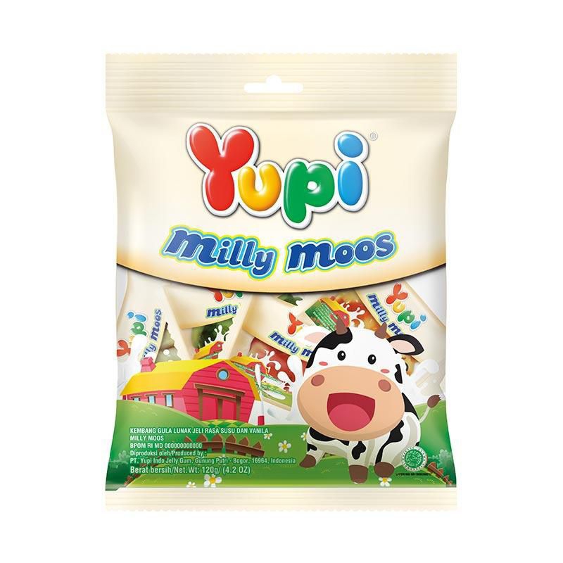 

Yupi Milly Moos Rasa Vanila 108 g Sak