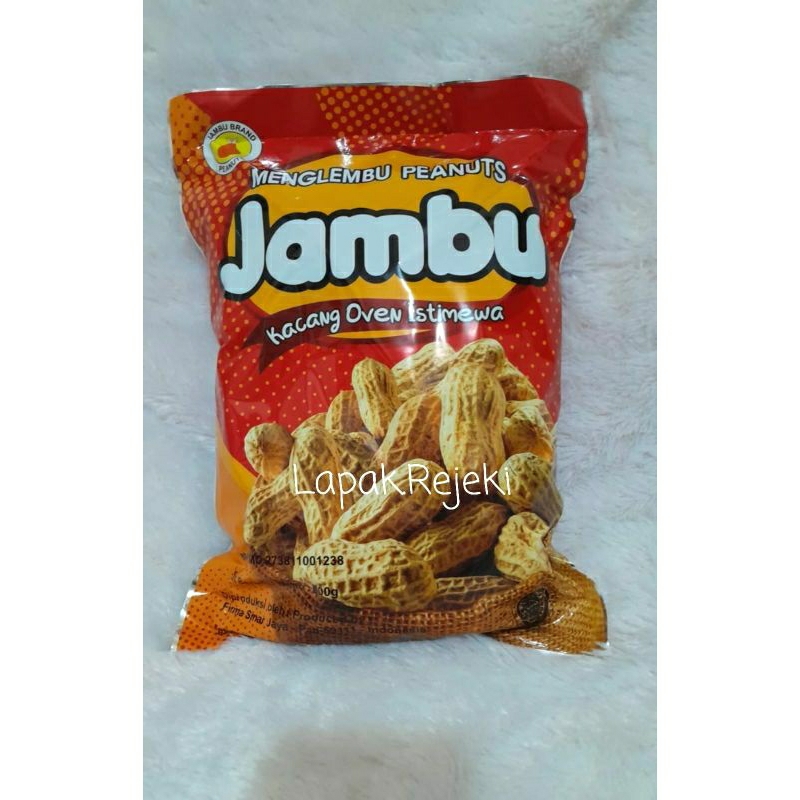 

Kacang Cap Jambu / Jambu Brand Peanuts Super Quality Kacang Oven Istimewa Menglembu Penauts 800gram