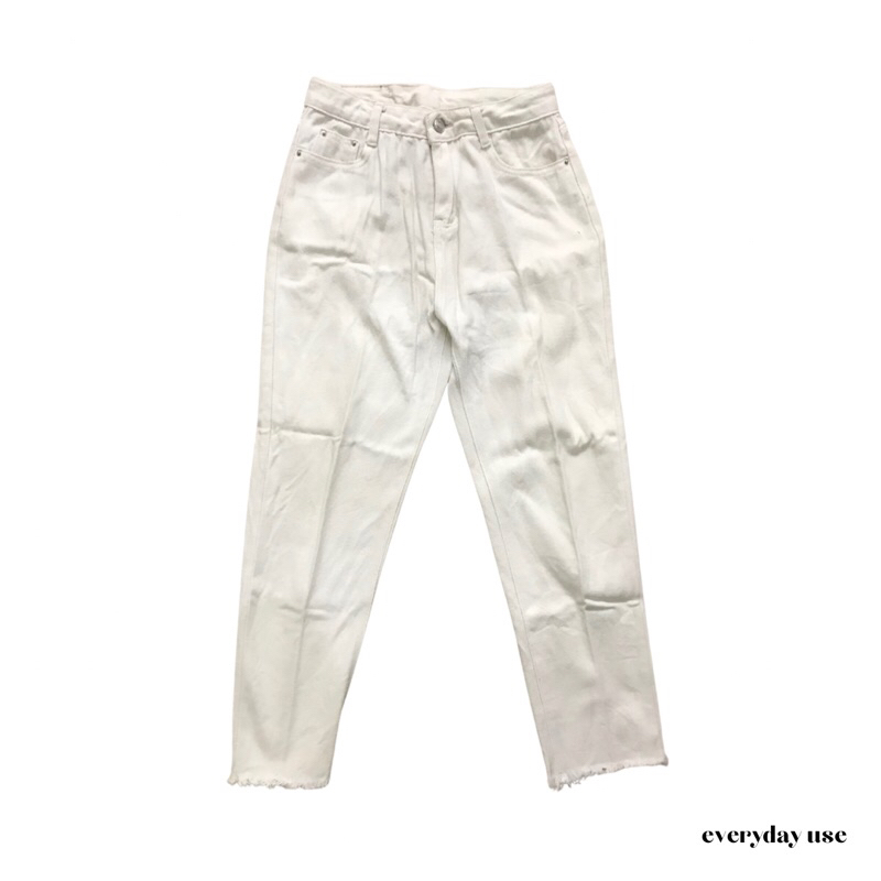 white jeans by Evis Jeans