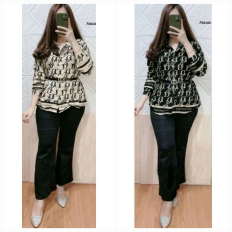 setelan wanita cantik kekinian rayon super premium