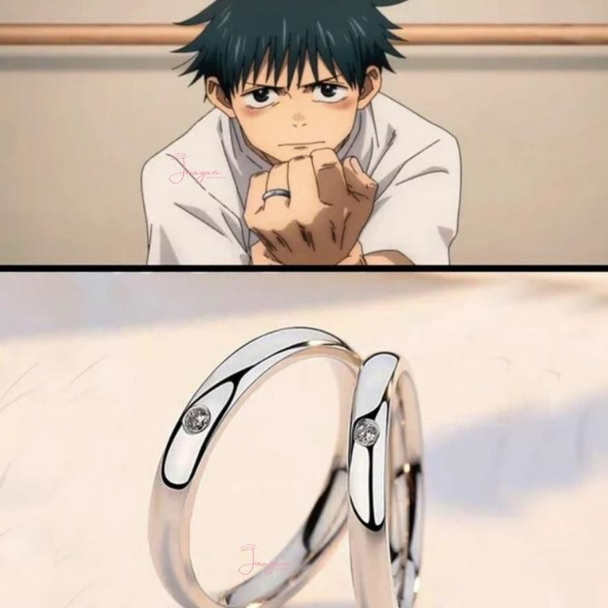 Cincin couple Yuta Okkotsu Jujutsu Kaisen Titanium M36