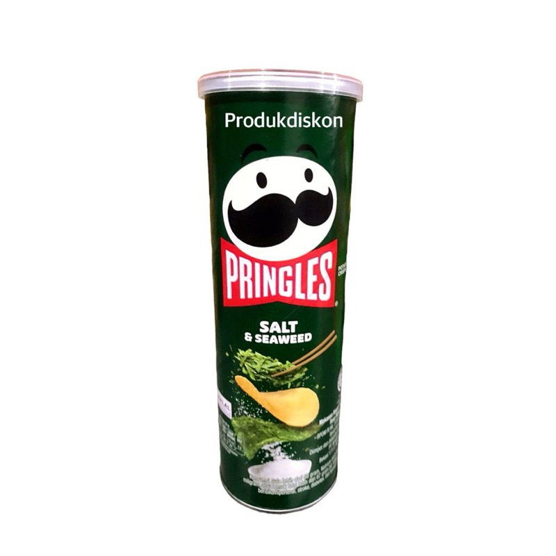 

PRINGLES POTATO CHIPS SEAWEED / KERIPIK KENTANG 102 GRAM