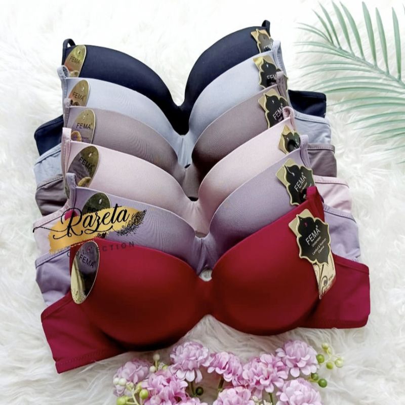 BRA BH WANITA PAKAI KAWAT CUP A KECIL KAIT 2 SIZE 36-42