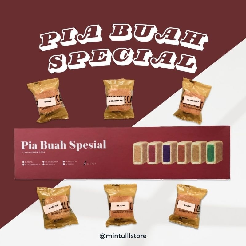 

CAMILAN KUE PIA BUAH SPESIAL CAMPUR ISI 6 BIJI OLEH-OLEH MALANG