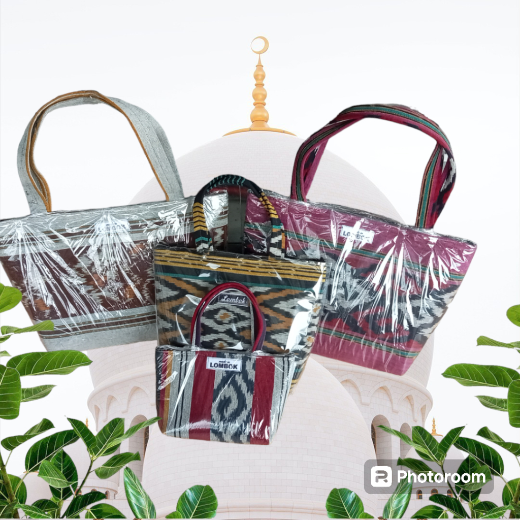 Tas Jinjing Bahu Tenun Lombok Asli