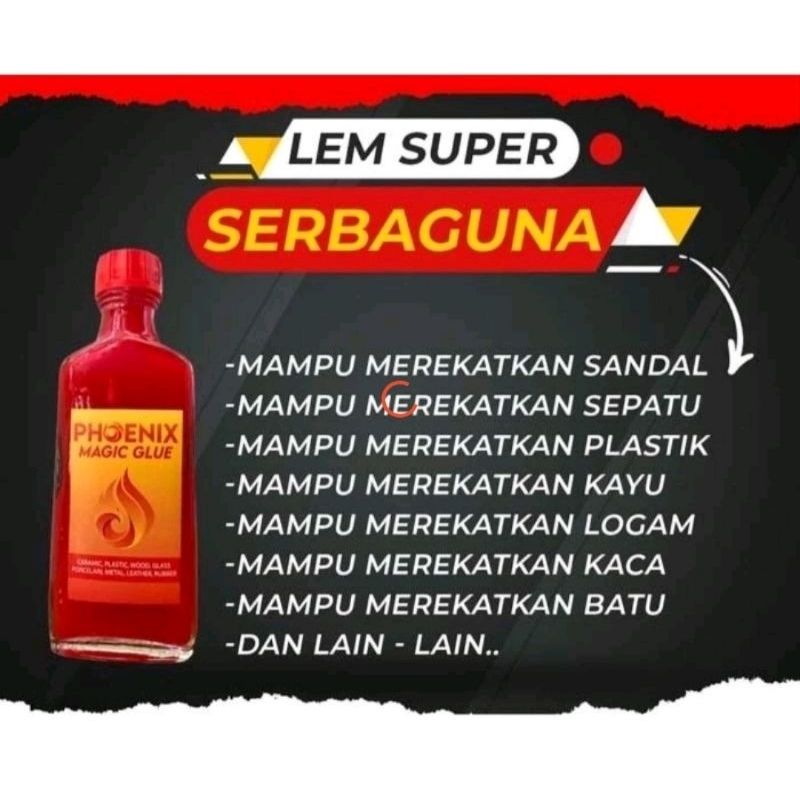 

LEM SERBAGUNA PHOENIX MAGIC GLUE