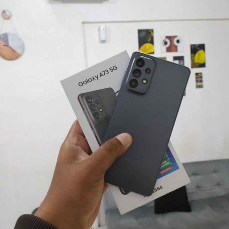 Samsung Galaxy A73 8/256 5G GB Second Bergaransi Resmi
