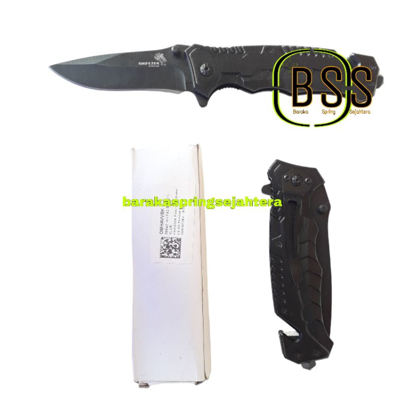 Pisau Lipat Hitam Pisau Dapur Keren