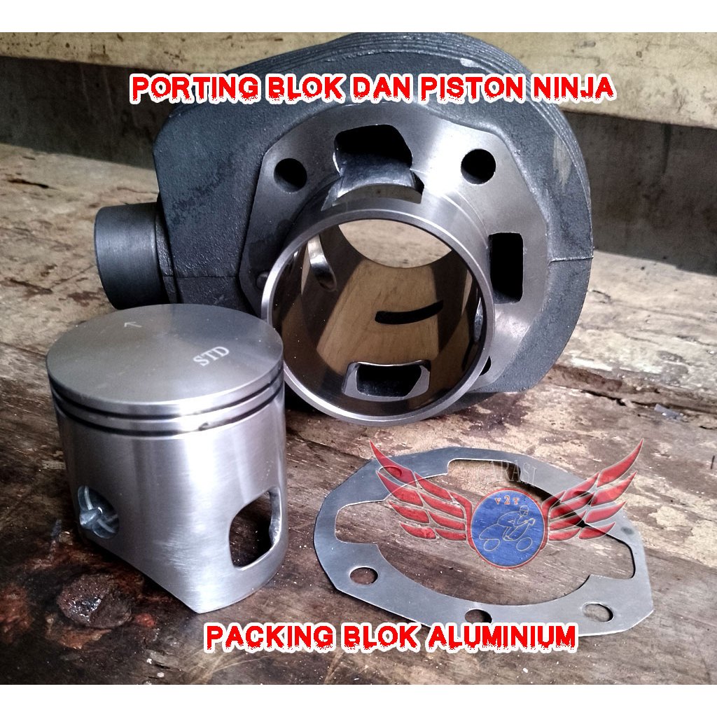 Jasa porting Blok vespa racing sudah Papas Squish Head dan setting kompresi Untuk PX EXCEL SPRINT SU