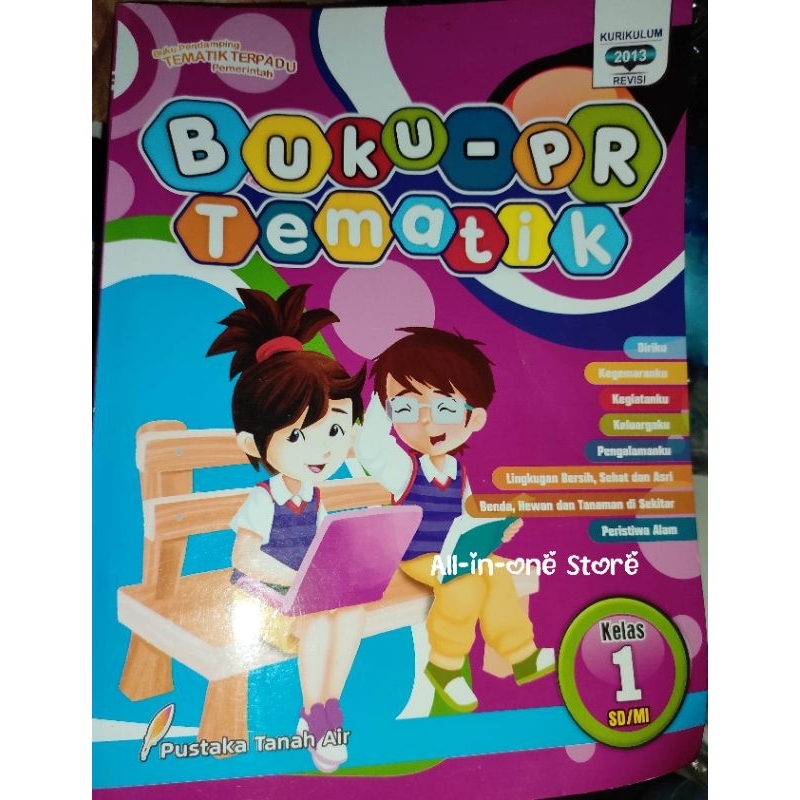 BUKU PR TEMATIK KELas 1SD