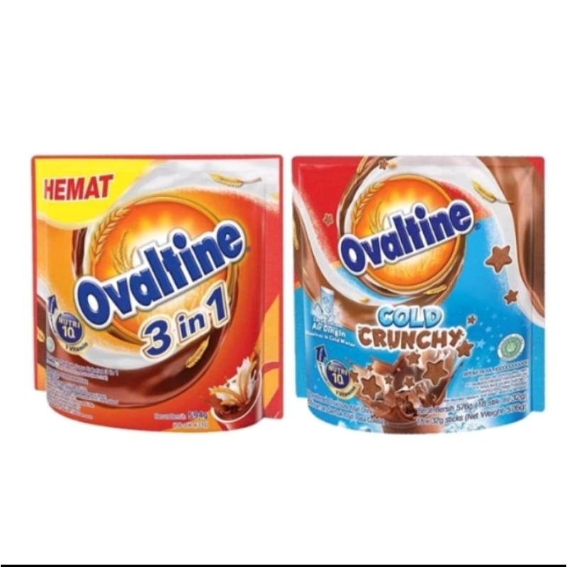 

Ovatine Cold Crunchy & 3in1 1 Pack isi 18 Sachet