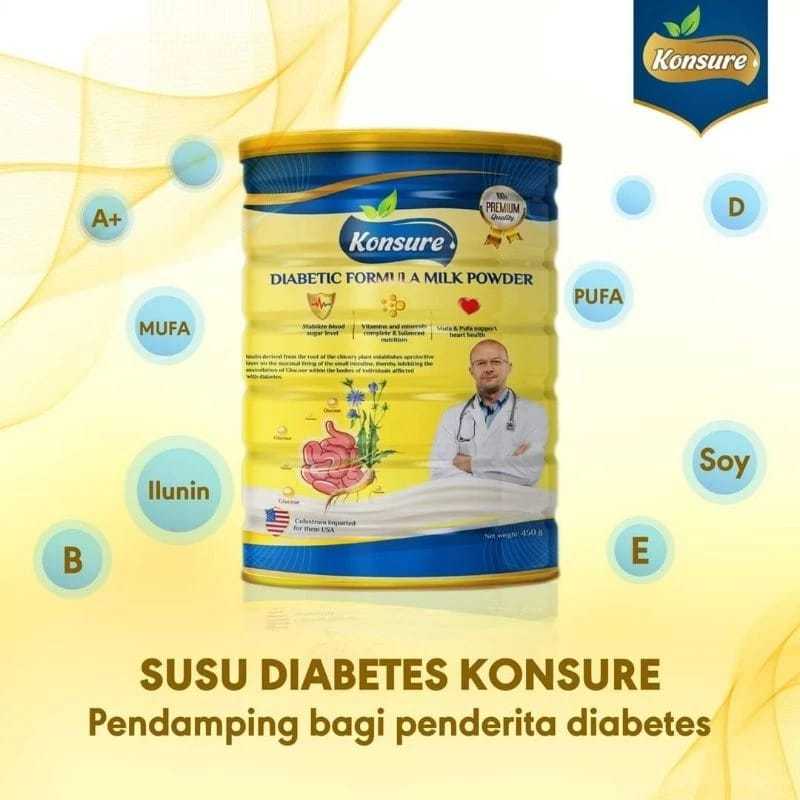 

TERLARIS MURAH !!! READY SUSU KONSURE NOMOR 1 AMERIKA SUSU DIABETES KONSURE SUSU DIABETIC