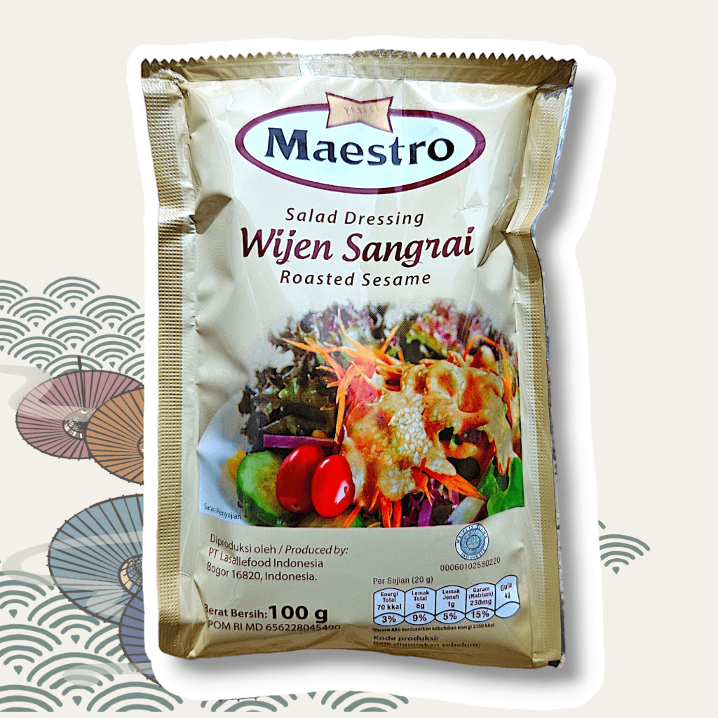 

Maestro Salad Dressing Wijen Sangrai 100gr