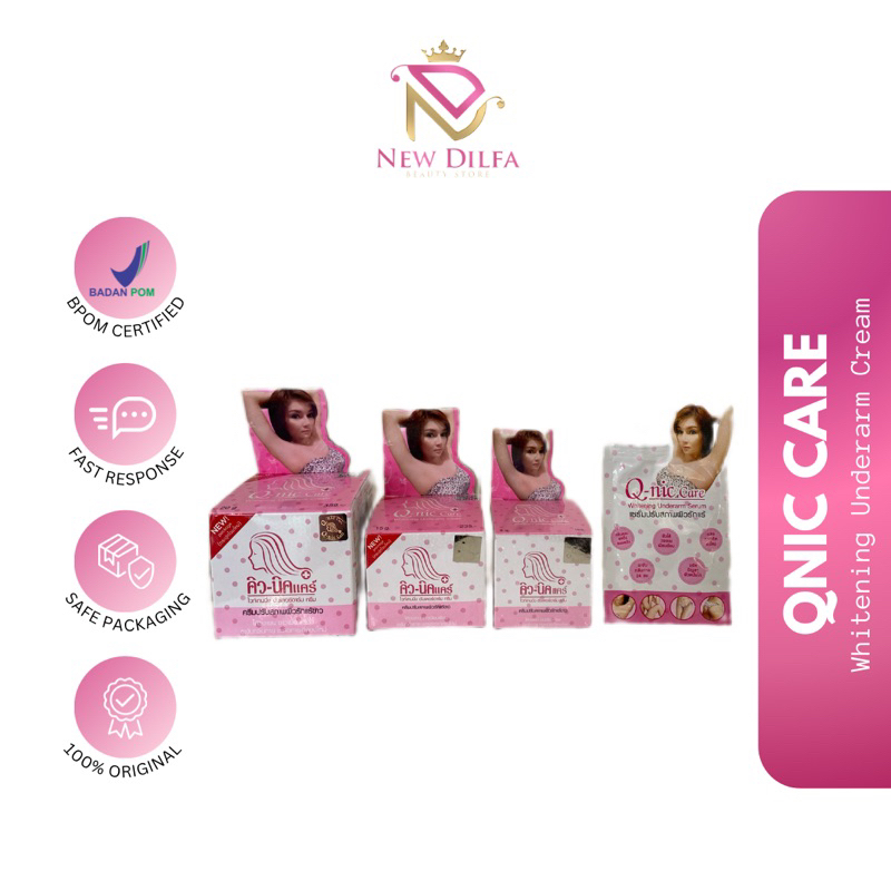 QNIC CARE UNDERAM WHITENING CREAM ORIGINAL