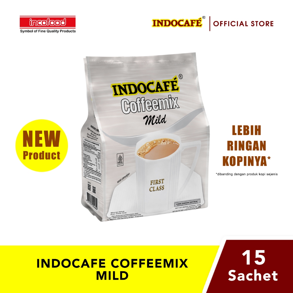 

Indocafe Coffeemix Mild (15 sachet) - Regular