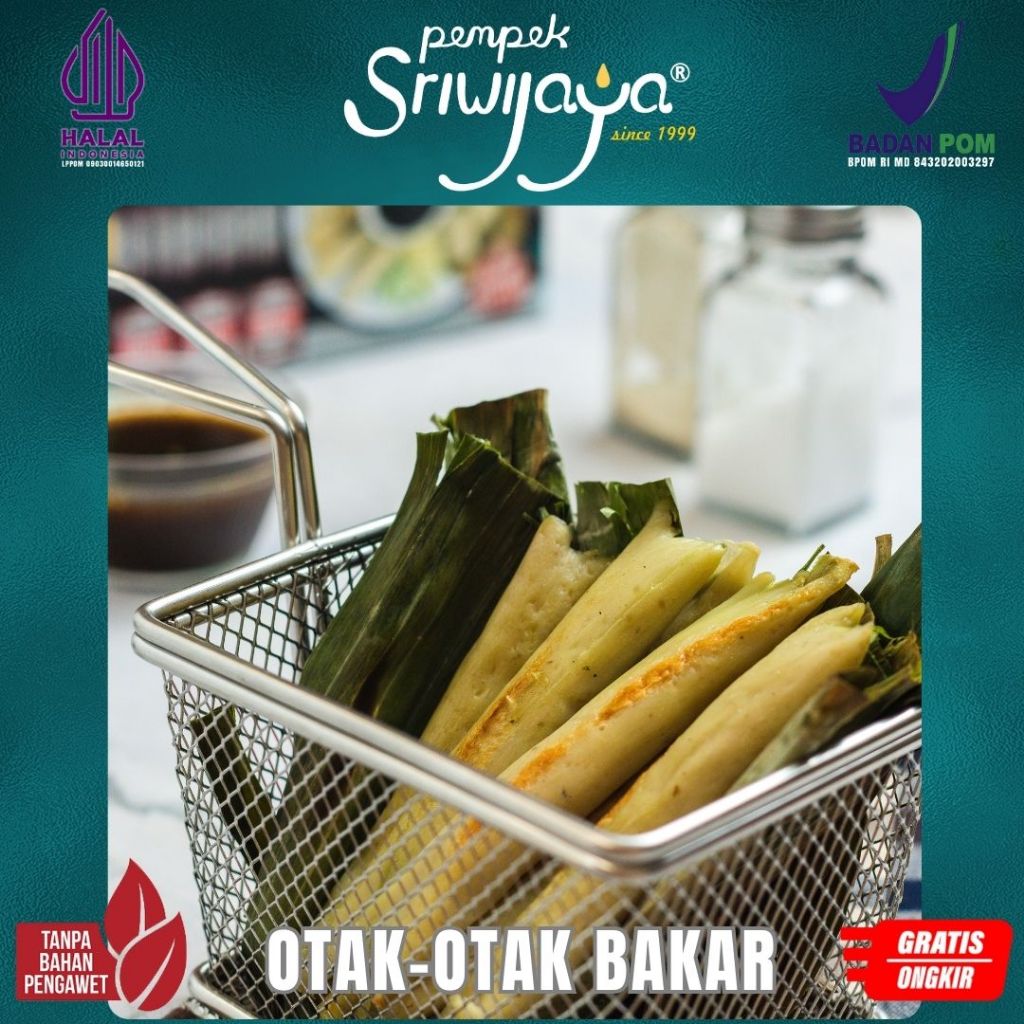 

Pempek Sriwijaya Otak-Otak Bakar 15 Pcs