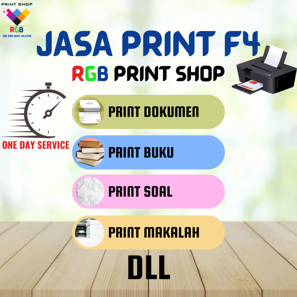 

Jasa Print/Cetak Online F4 Murah dokumen,buku,dll
