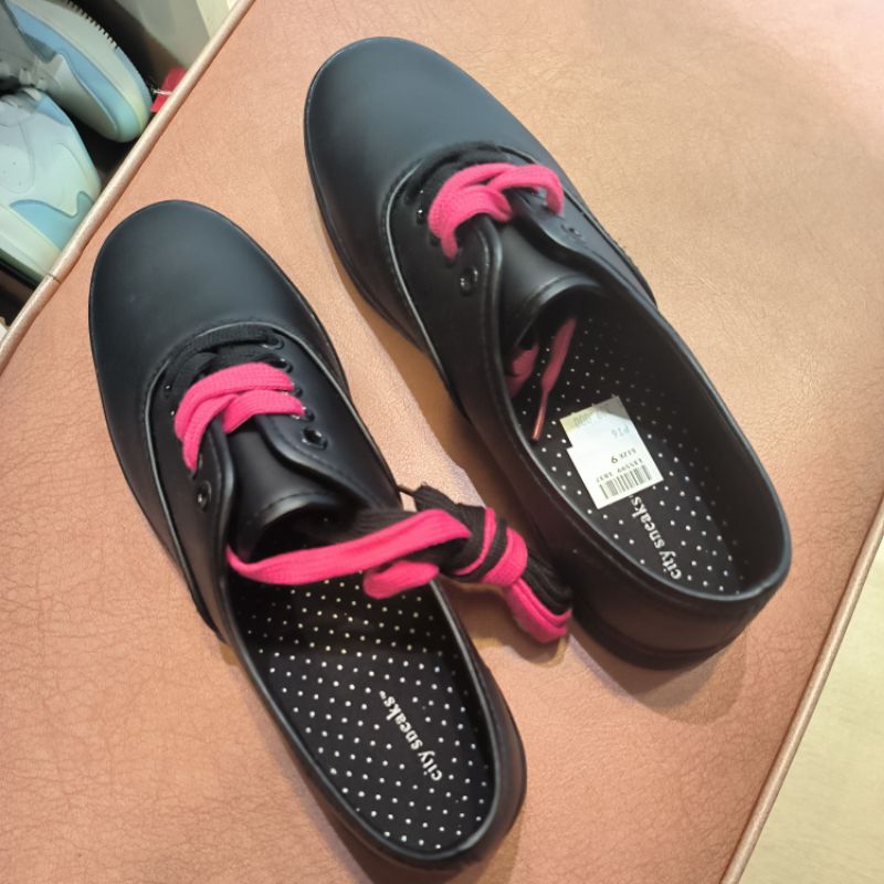 PAYLESS CITY SNEAKS BAL SMOOTH BLACK