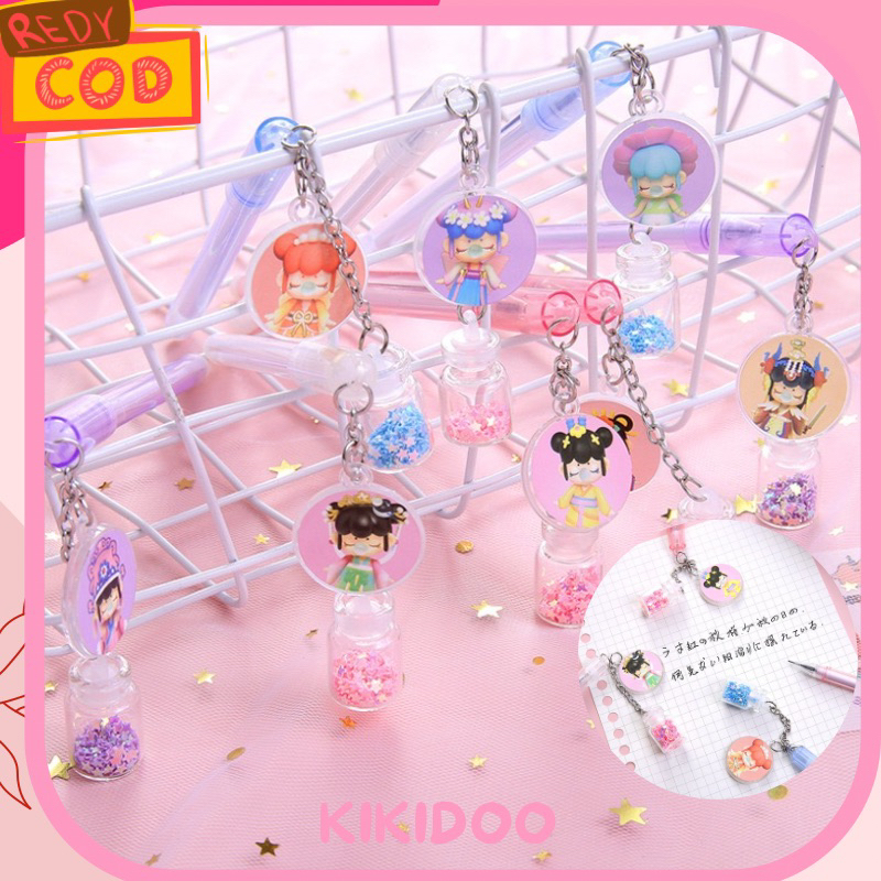 

Kikidoo Pen Gel Lucu Fancy Pen Alat Tulis Lucu Tutup Gantungan RT210