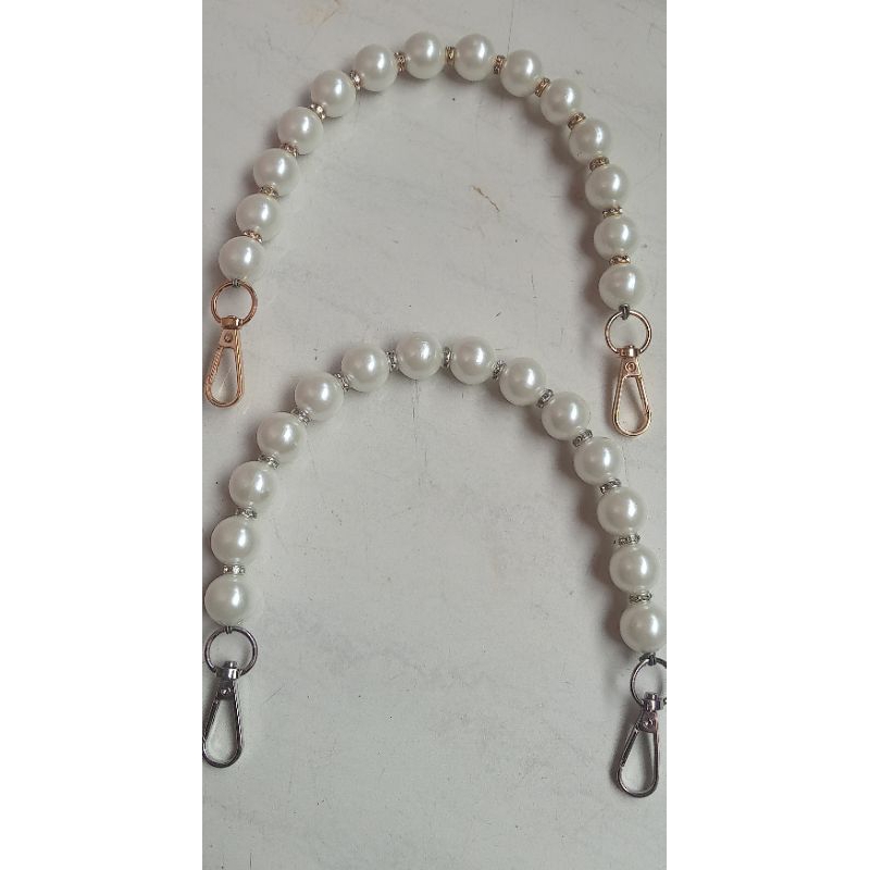 strap tas mutiara 18 mm panjang 37 cm harga untuk /pcs
