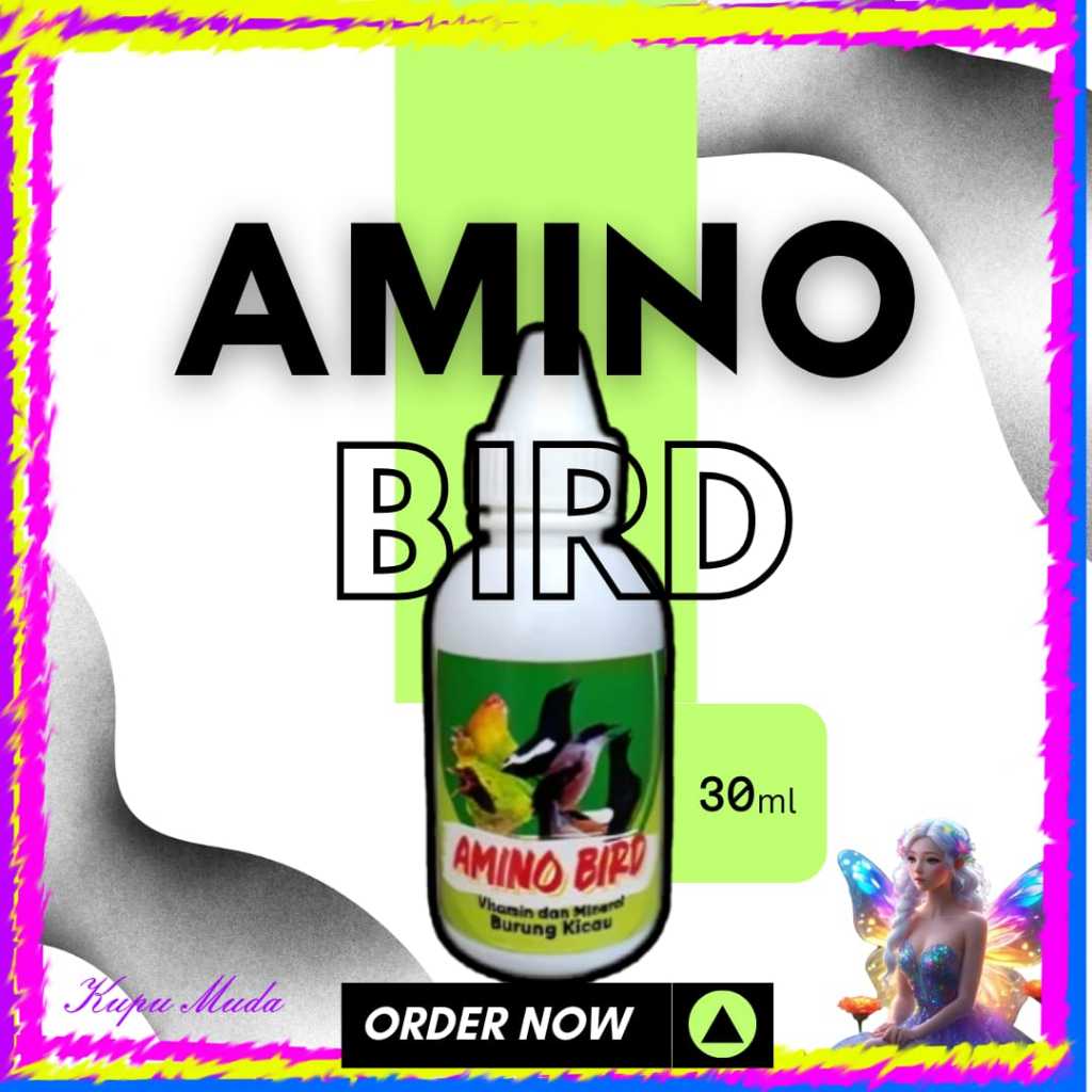 vitamin burung / vitamin burung super gacor / asam amino untuk burung /amino burung / booster burung