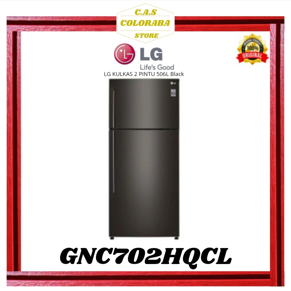KULKAS LG GNC702HQCL KULKAS 2 PINTU INVERTER GN-C702HQCL GNC702 GN-C702 702HQCL KULKAS LG 2 PINTU