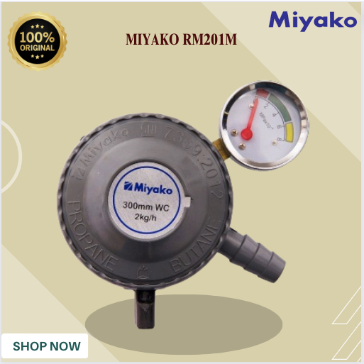 KEPALA REGULATOR MIYAKO  SELANG GAS RM201M/RM-201-M/RM-201M/RM 201 M/RM 201M/RM-201 M/MIYAKO REGULAT