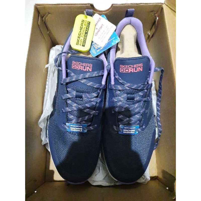Skechers Women Go Run Consistent  Navy/Lavender