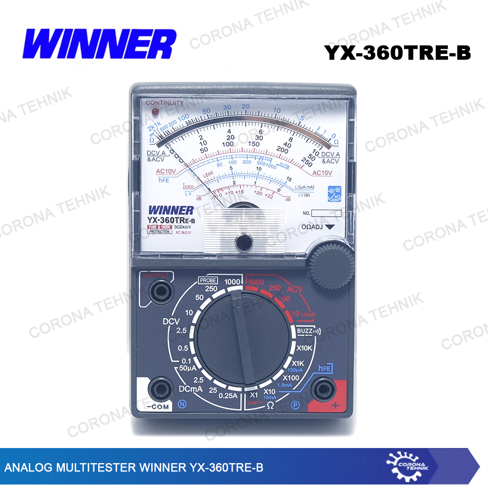 YX-360TRE-B - Analog Multitester Winner