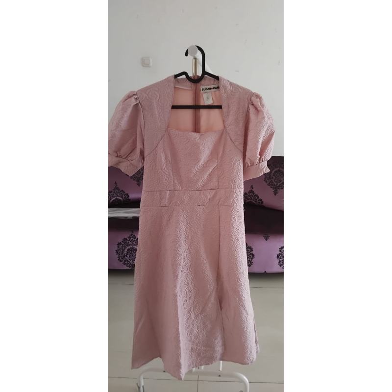preloved dress pink